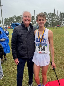 commissioner at cross country meet commissioner at cross country meet