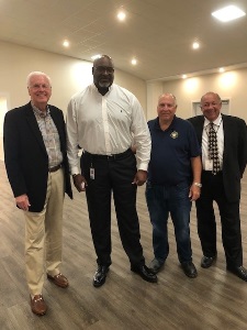 Commissioner attends town hall Commissioner photo